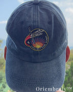 Hail Mary Mission Inspired Embroidered Vintage Washed Dad Hat – Sci-Fi Minimal Statement Cap