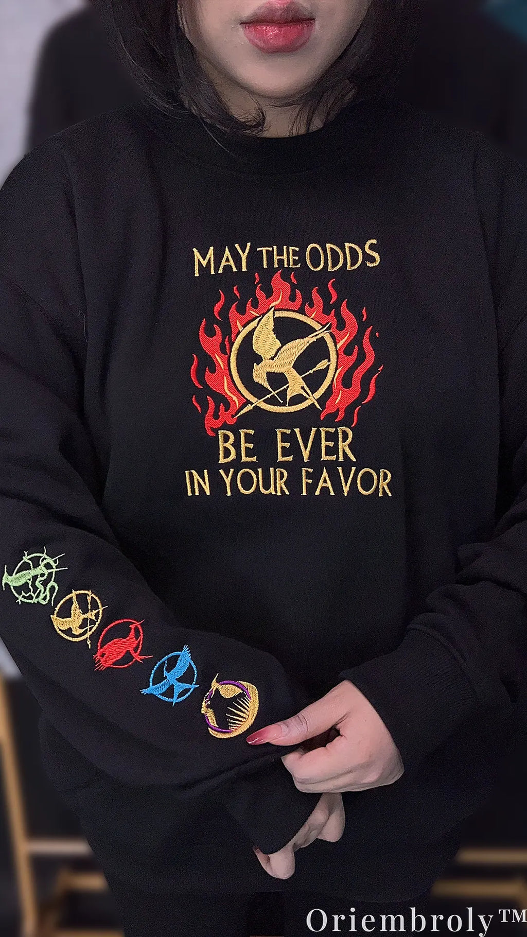 The Hunger Games Embroidered Sweatshirt