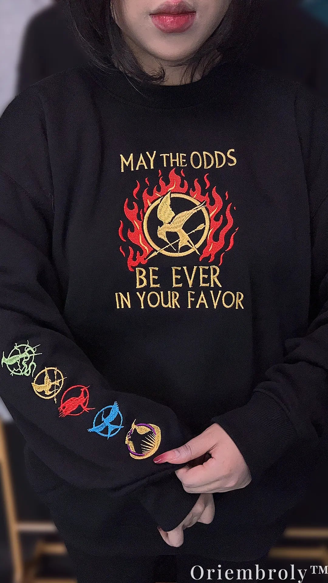 The Hunger Games Embroidered Sweatshirt