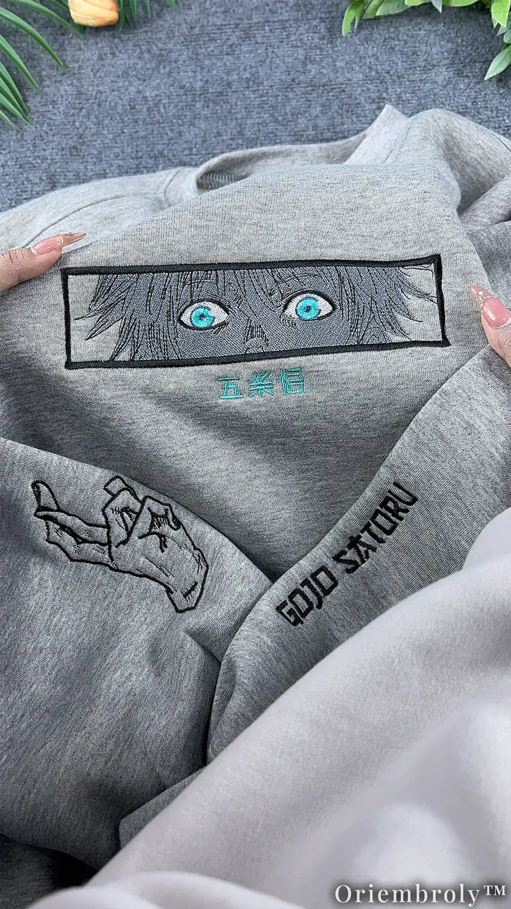 Mystic Sorcerer Embroidered Sweatshirt | Anime Inspired Fleece Crewneck