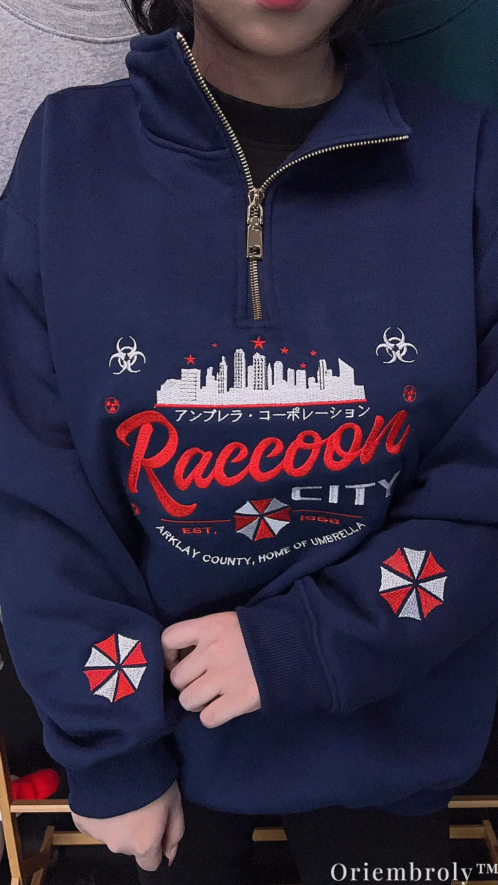 Umbrella Corporation Logo Embroidered Sweatshirt
