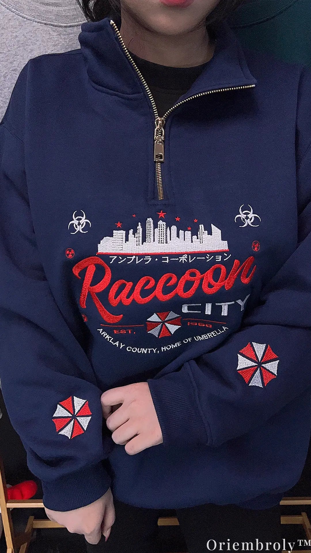 Umbrella Corporation Logo Embroidered Sweatshirt