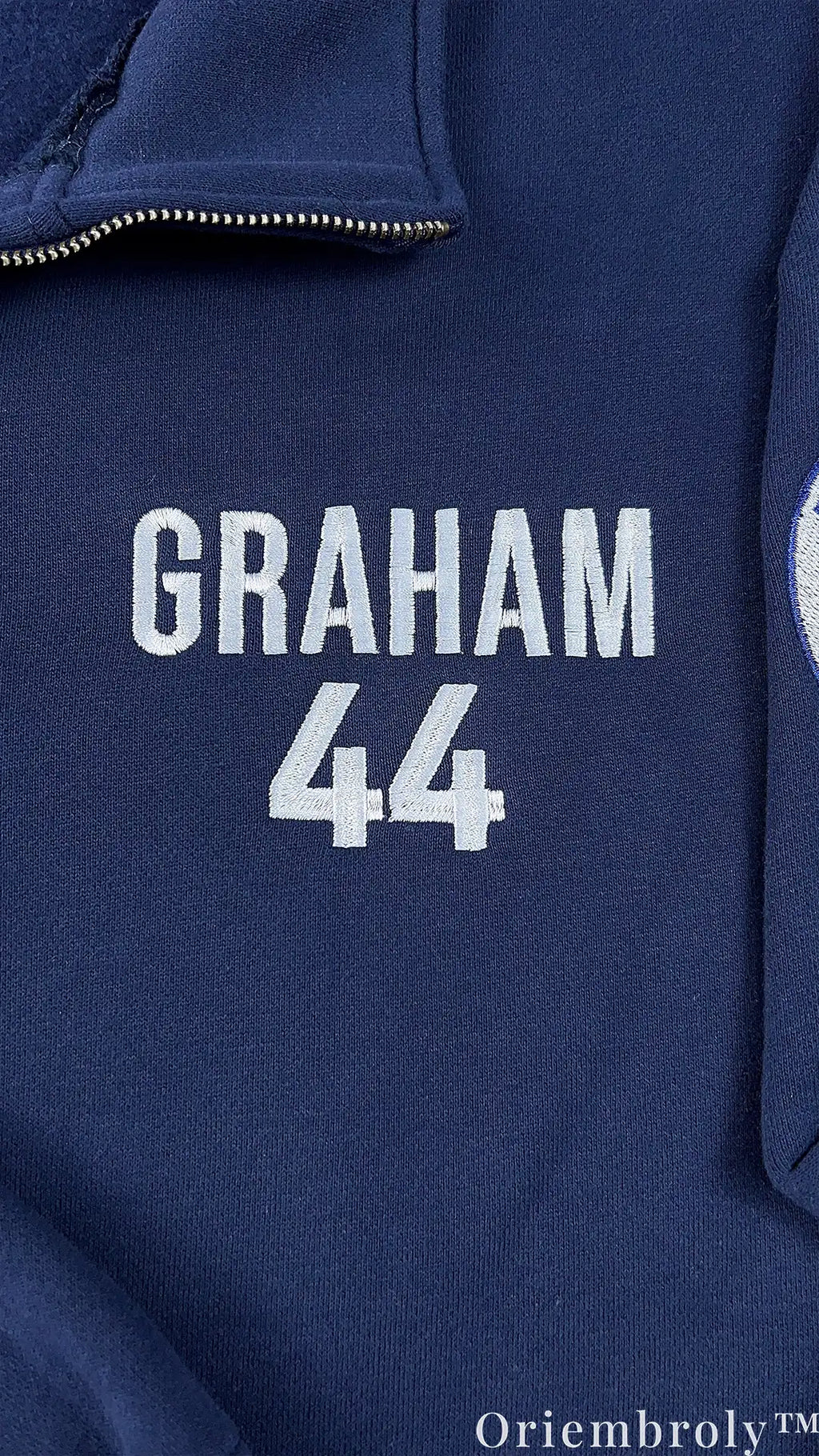 Vintage Varsity Hockey Embroidered Sweatshirt