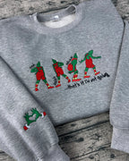 Grinch Thats It Im Not Going Embroidery