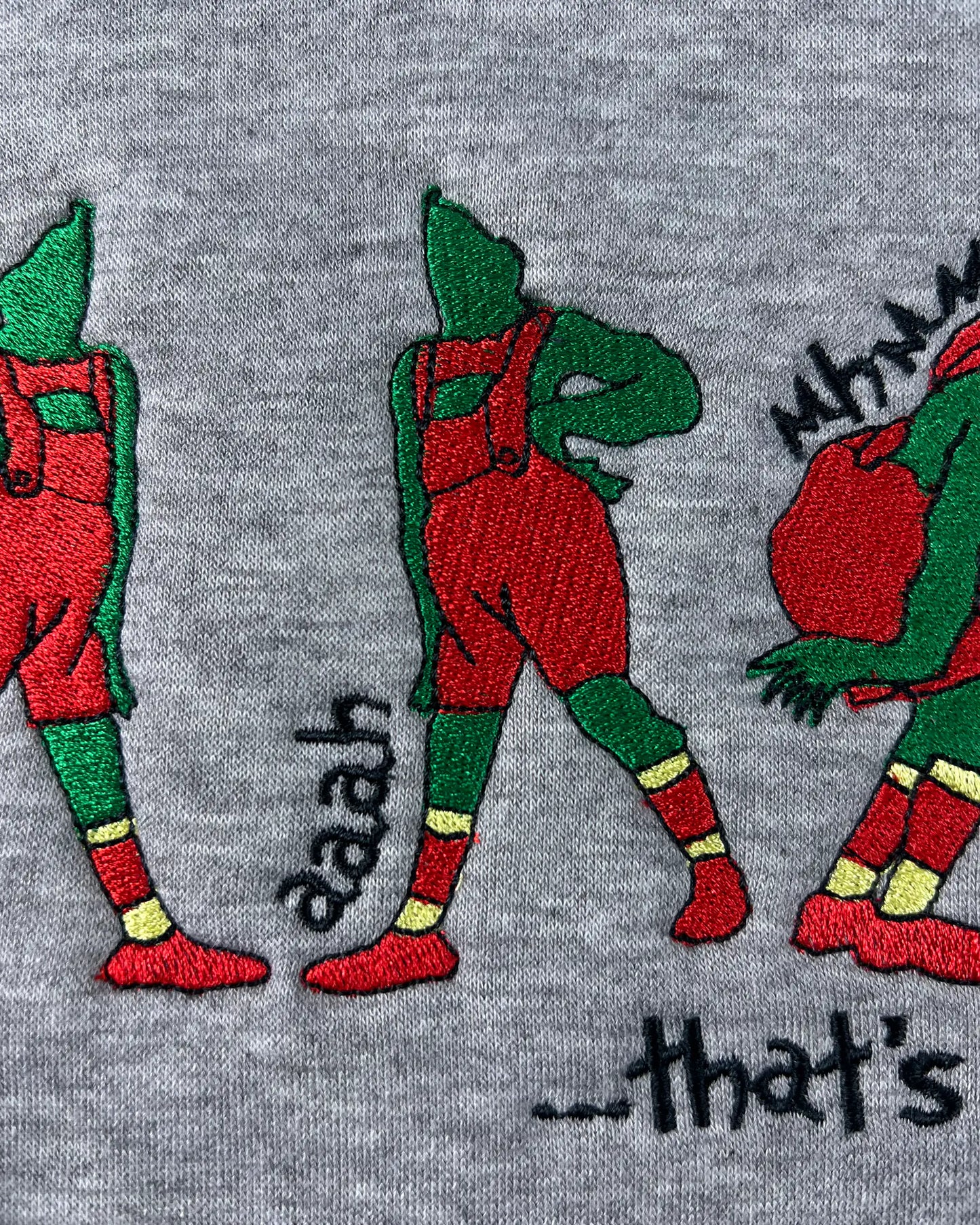 Grinch Thats It Im Not Going Embroidery