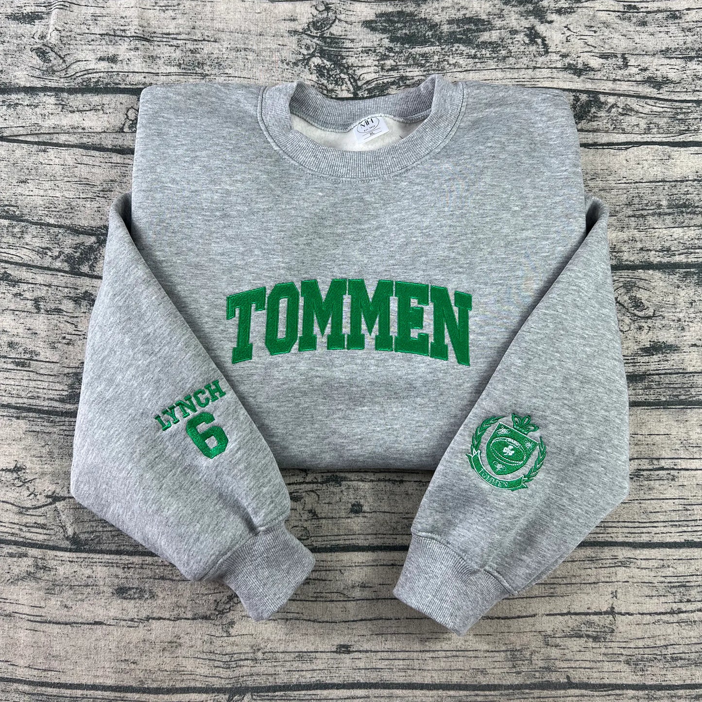 Boys Of Tommen Brown Embroidery Sweatshirt Crewneck Hoodie | Womenswear Bookish Bookworm Sweatshirt | Casual Book Lovers Hoodie