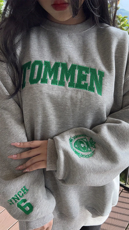 Boys Of Tommen Brown Embroidery Sweatshirt Crewneck Hoodie | Womenswear Bookish Bookworm Sweatshirt | Casual Book Lovers Hoodie