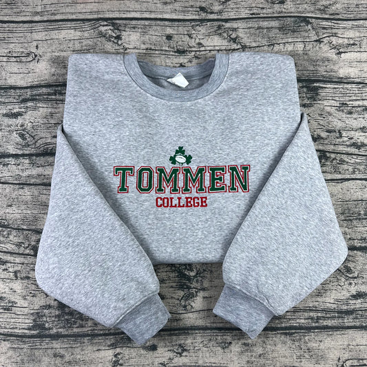 Tommen College Embroidered Sweatshirt