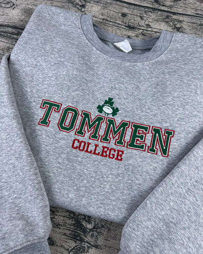 Tommen College Embroidered Sweatshirt