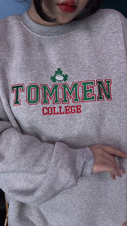 Tommen College Embroidered Sweatshirt