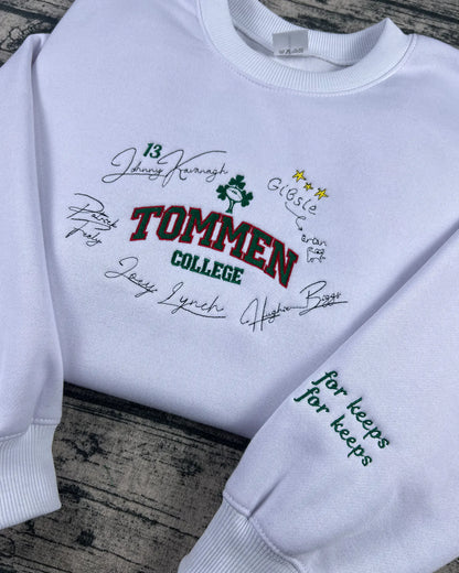 Boys of Tommen Embroidered Sweatshirt | Binding 13 Bookish Crewneck