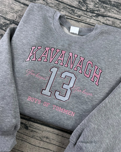 Kavanagh Embroidered Sweatshirt – Boy of Tommen Inspired