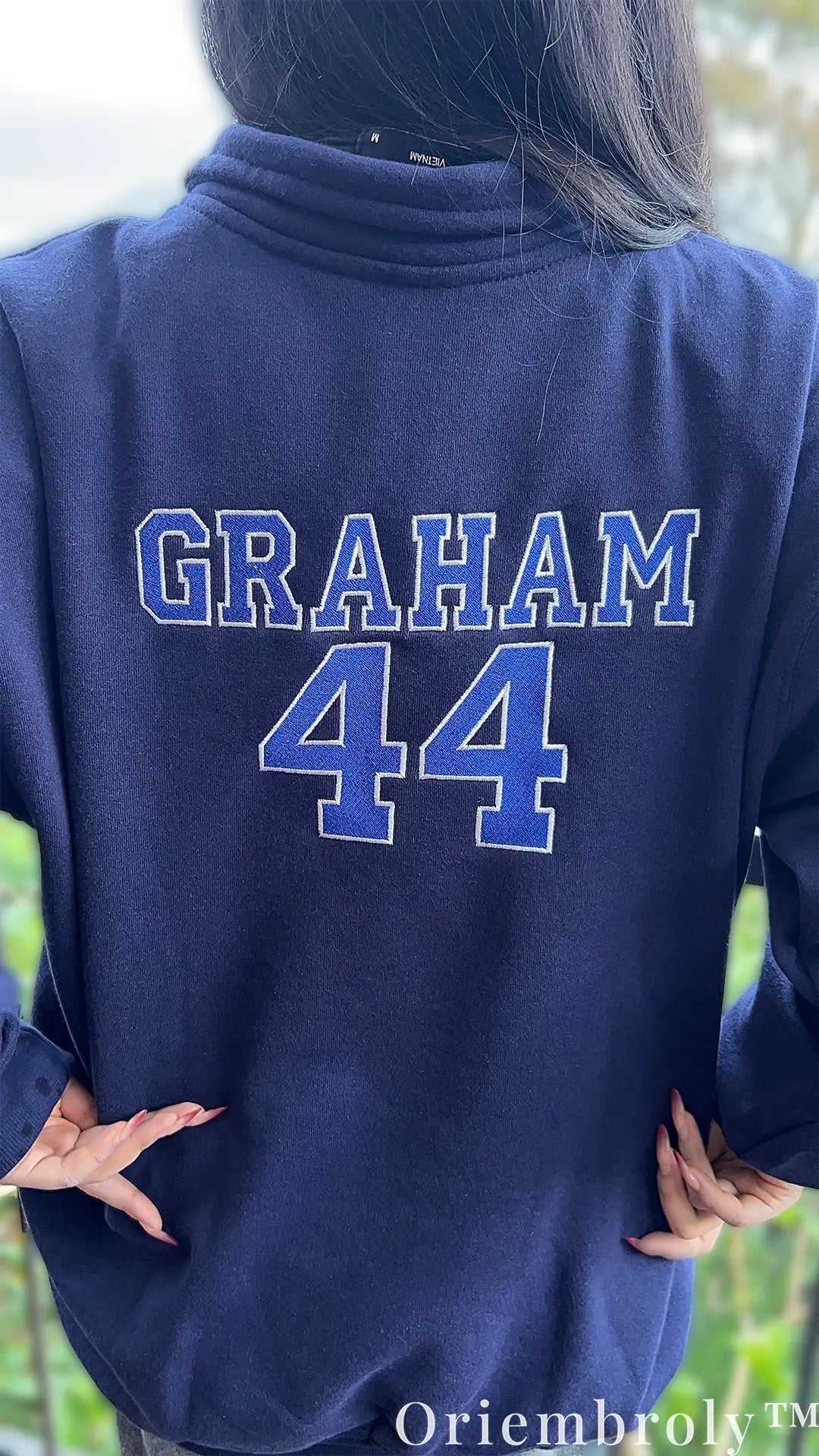 Briar University Embroidered Sweatshirt