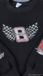 Rowdy 8 NASCAR Varsity Sweatshirt - Forever Racing Tribute