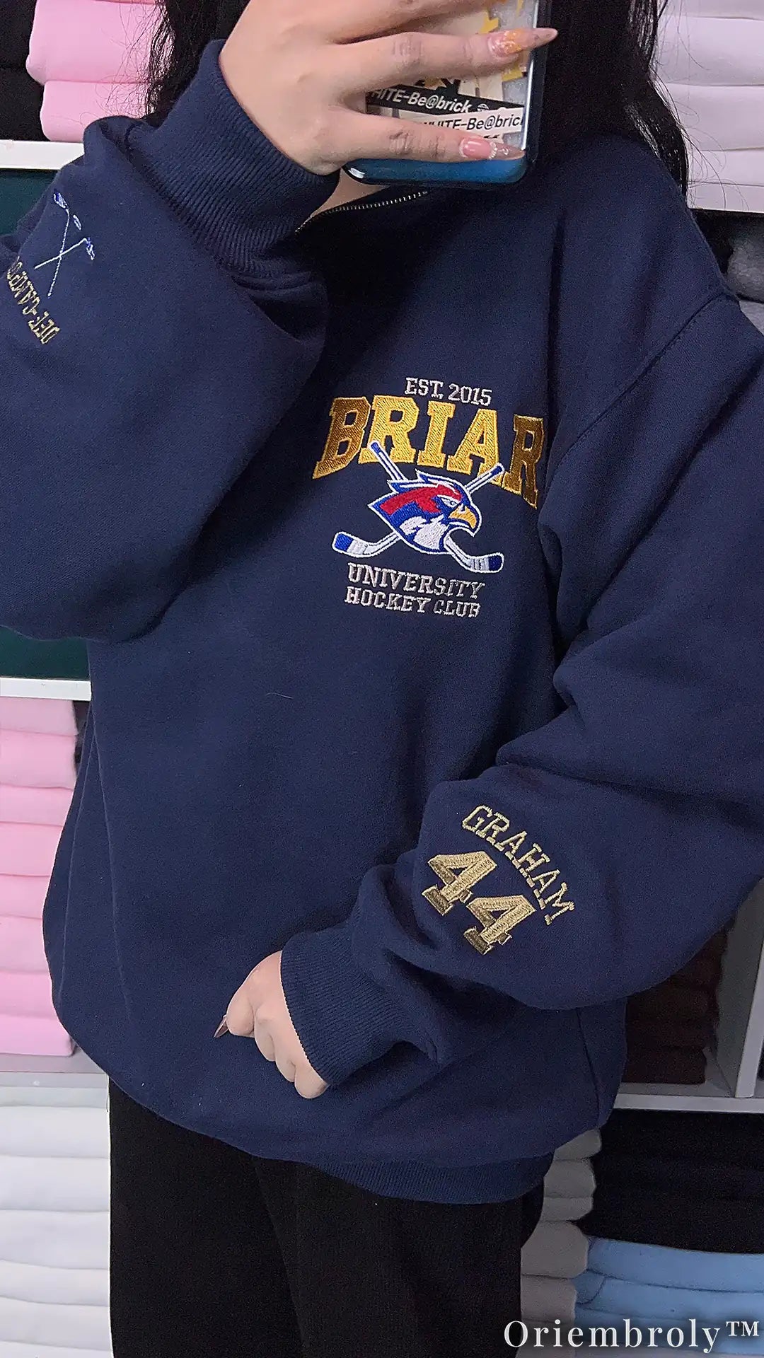 Briar University Hockey Sweatshirt