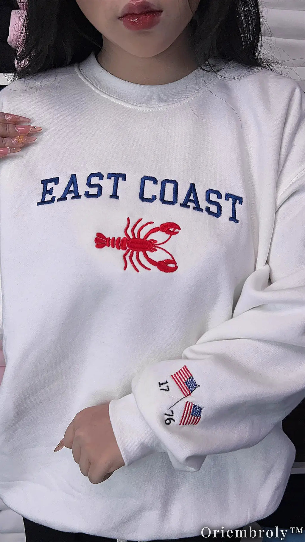 East Coast Crewneck - Coastal Town Aesthetic