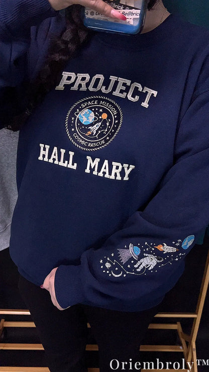 Project Hail Mary Embroidered Sweatshirt