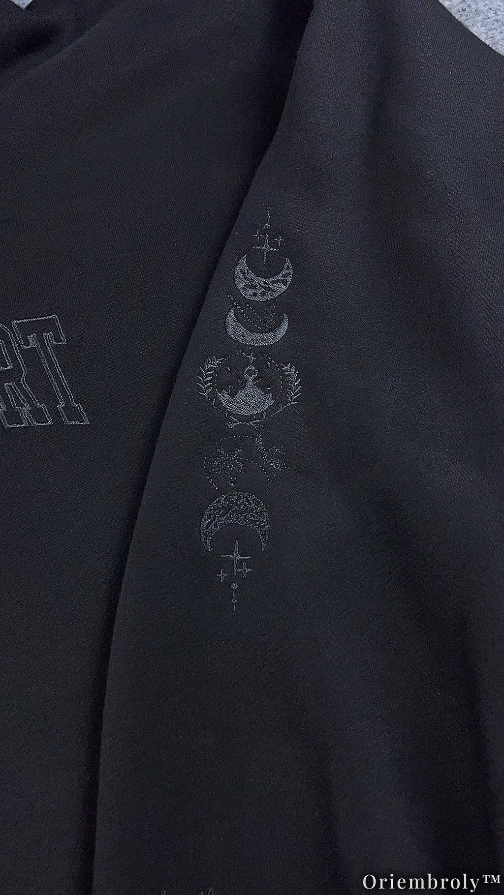 Night Court Velaris Embroidered Quarter Zip, ACOTAR Inspired Sweatshirt, City of Starlight Fantasy Pullover Crewneck