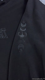 Night Court Velaris Embroidered Quarter Zip, ACOTAR Inspired Sweatshirt, City of Starlight Fantasy Pullover Crewneck
