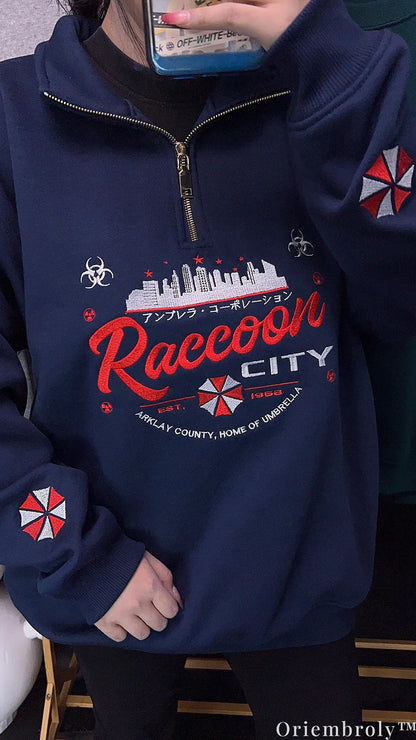 Umbrella Corporation Logo Embroidered Sweatshirt