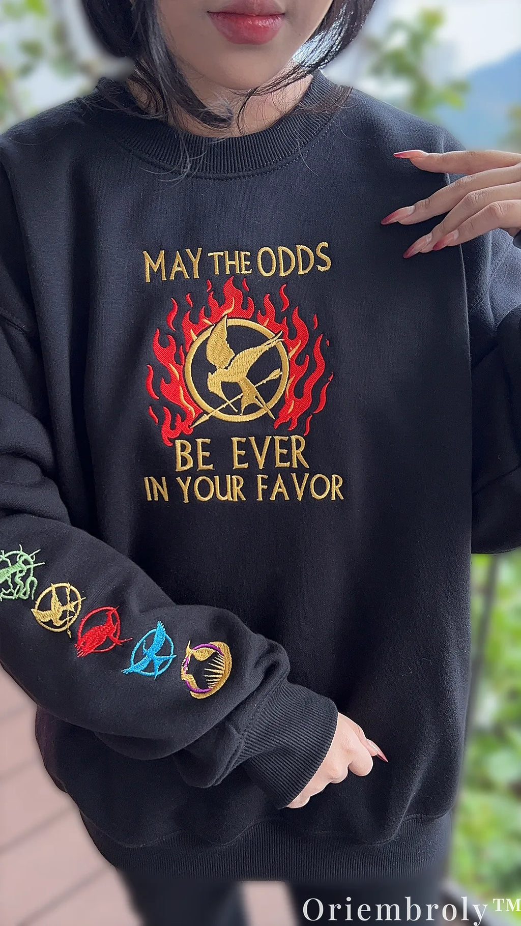 The Hunger Games Embroidered Sweatshirt