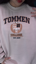 Kavanagh Tommen Embroidered Sweatshirt – Bookish College Crewneck