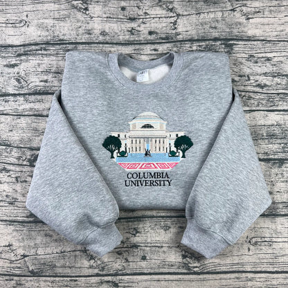 Columbia University Embroidered Sweatshirt | Columbia Lions Hoodie