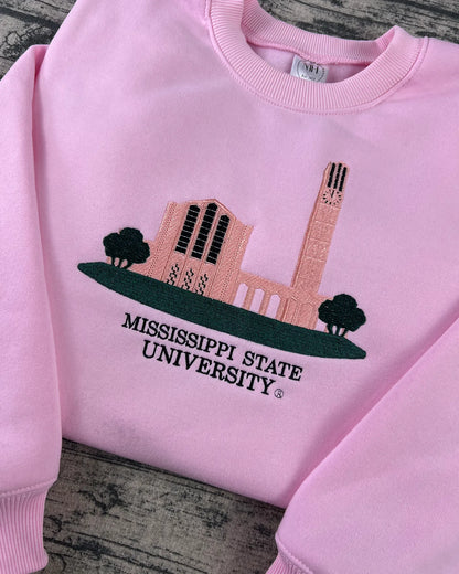MISISSIPPI University Embroidered Sweatshirt