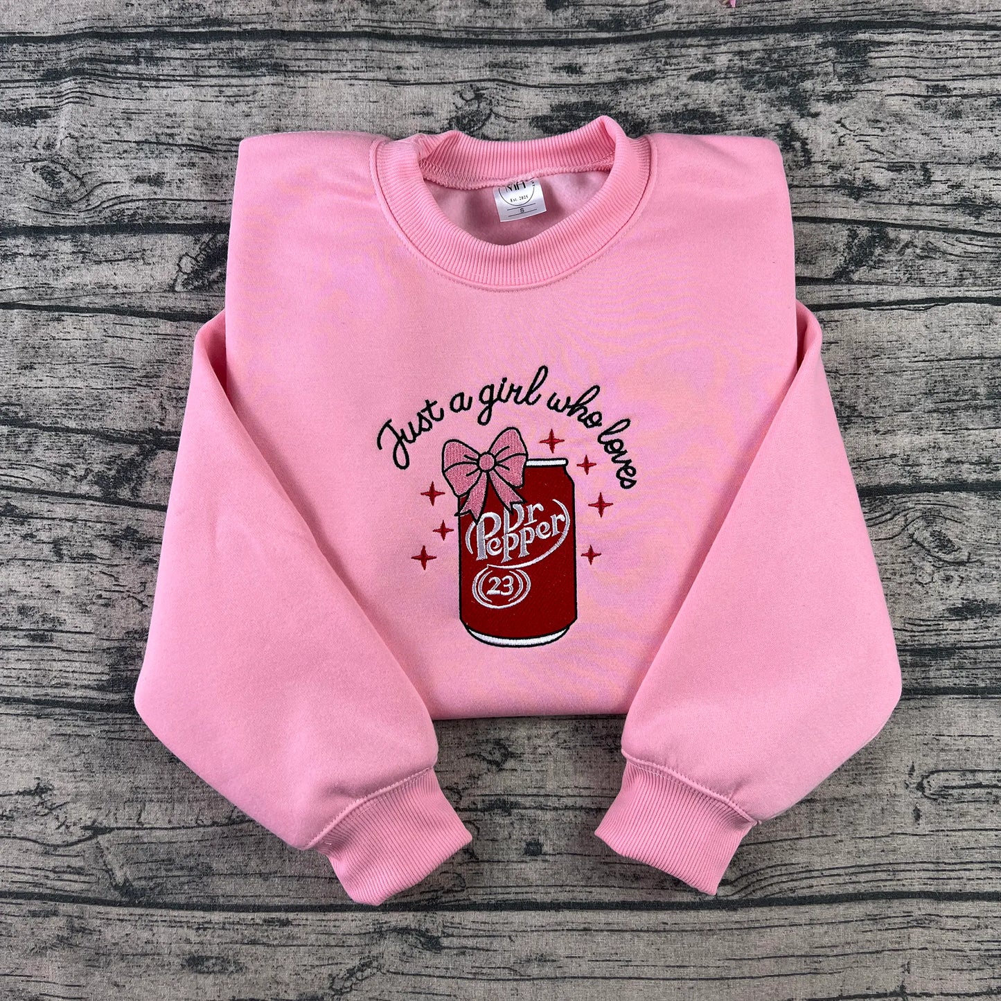 Dr Pepper Embroidery