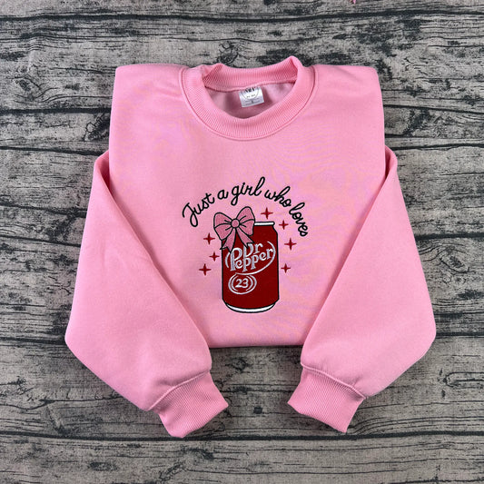Dr Pepper Embroidery