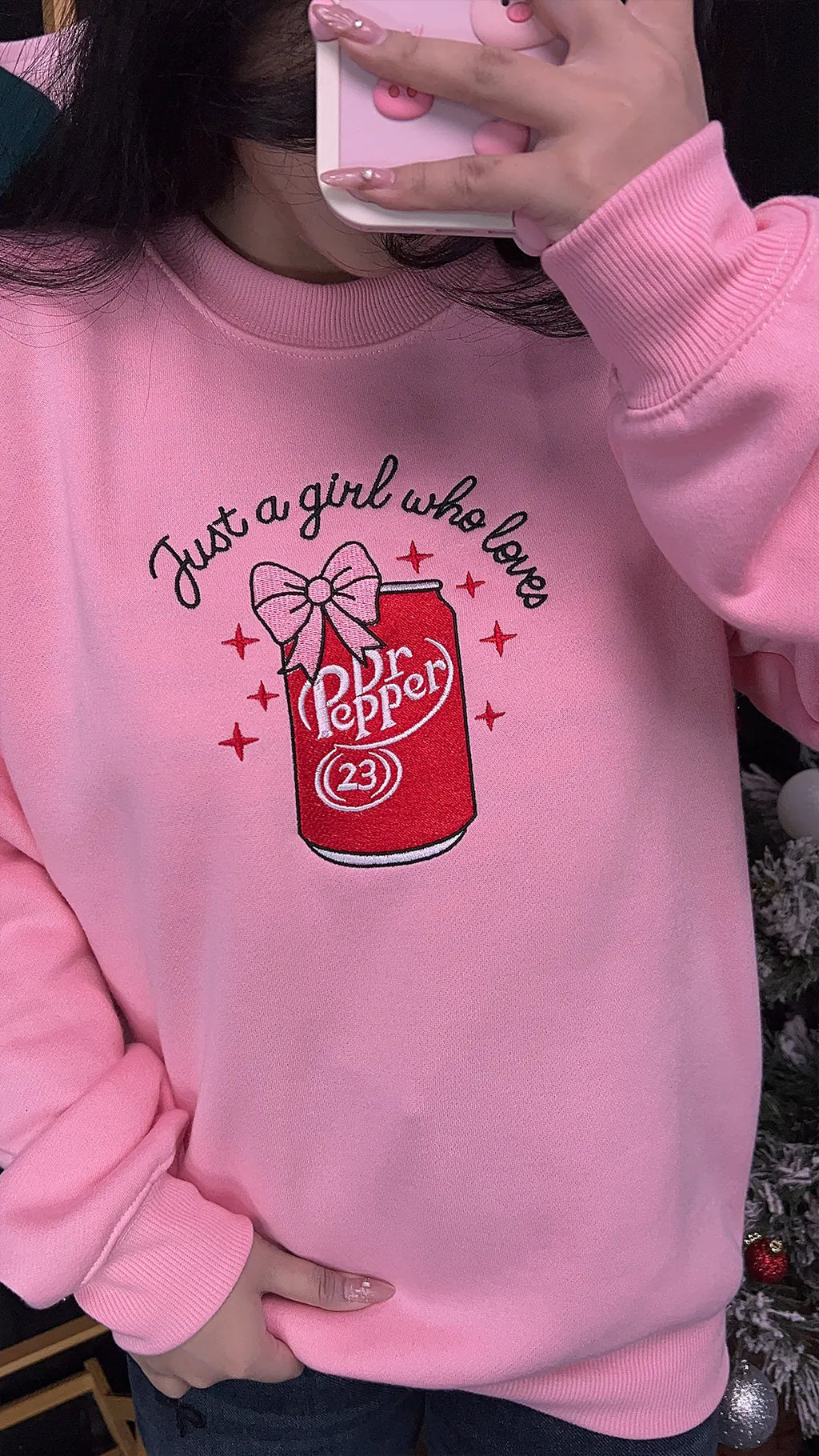 Dr Pepper Embroidery