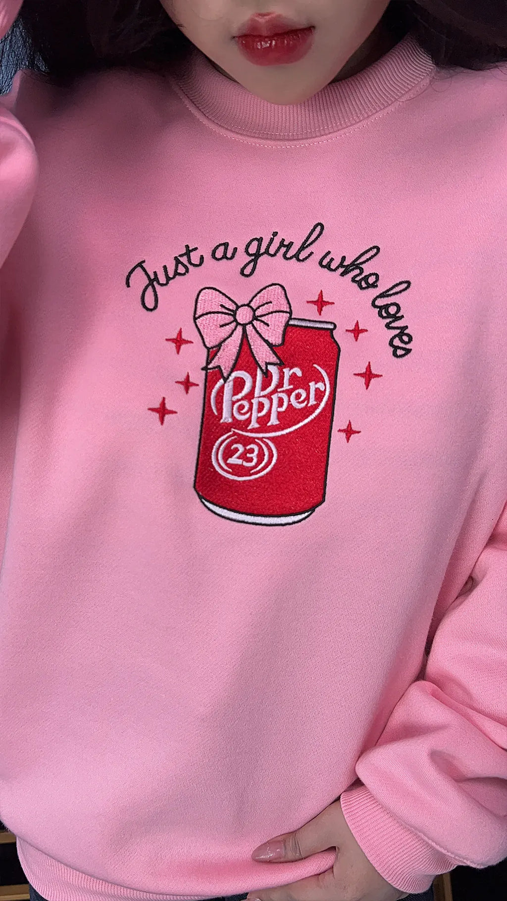 Dr Pepper Embroidery