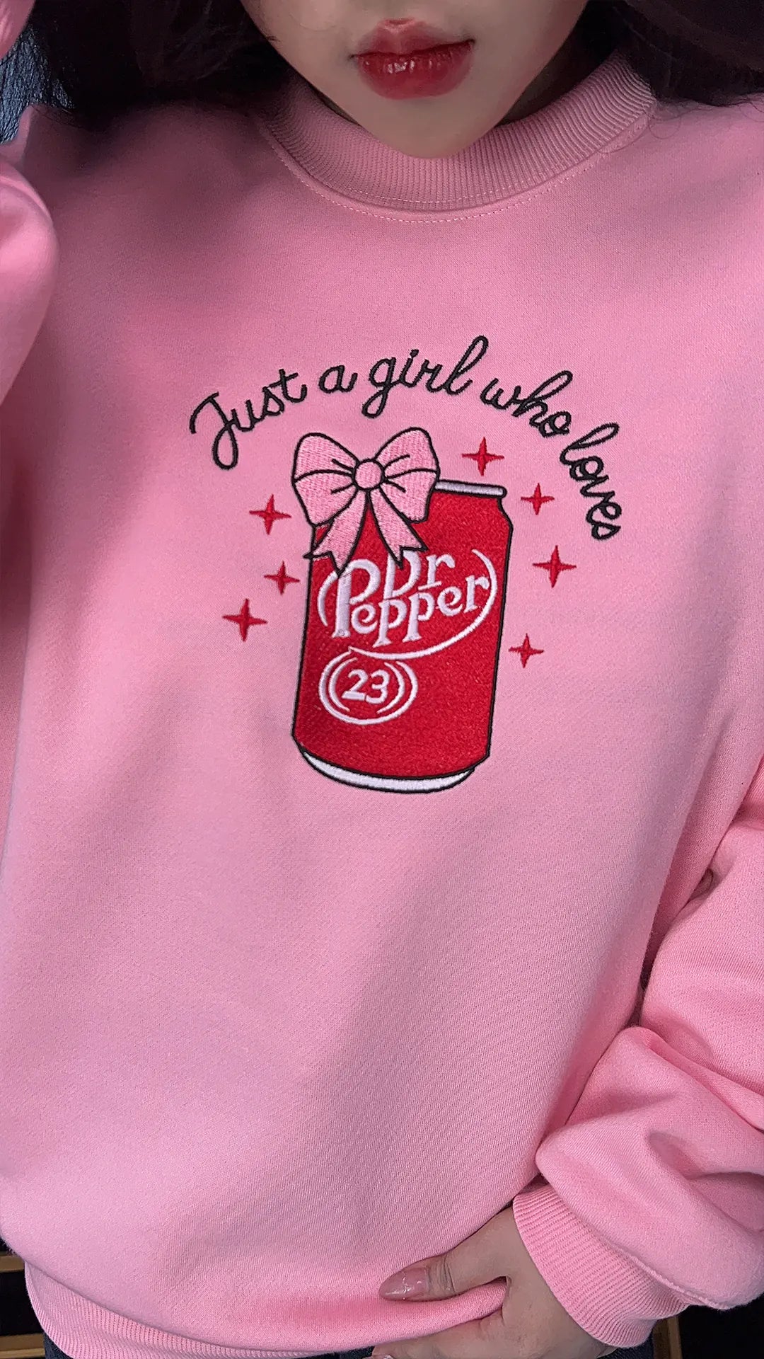 Dr Pepper Embroidery