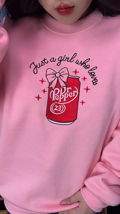 Dr Pepper Embroidery