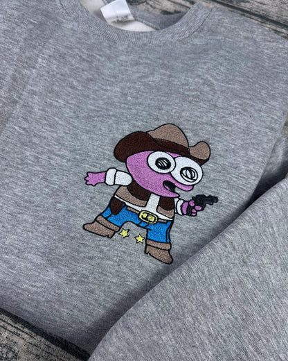 Smiling Friends Cowboy Pim Embroidery