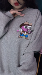 Smiling Friends Cowboy Pim Embroidery