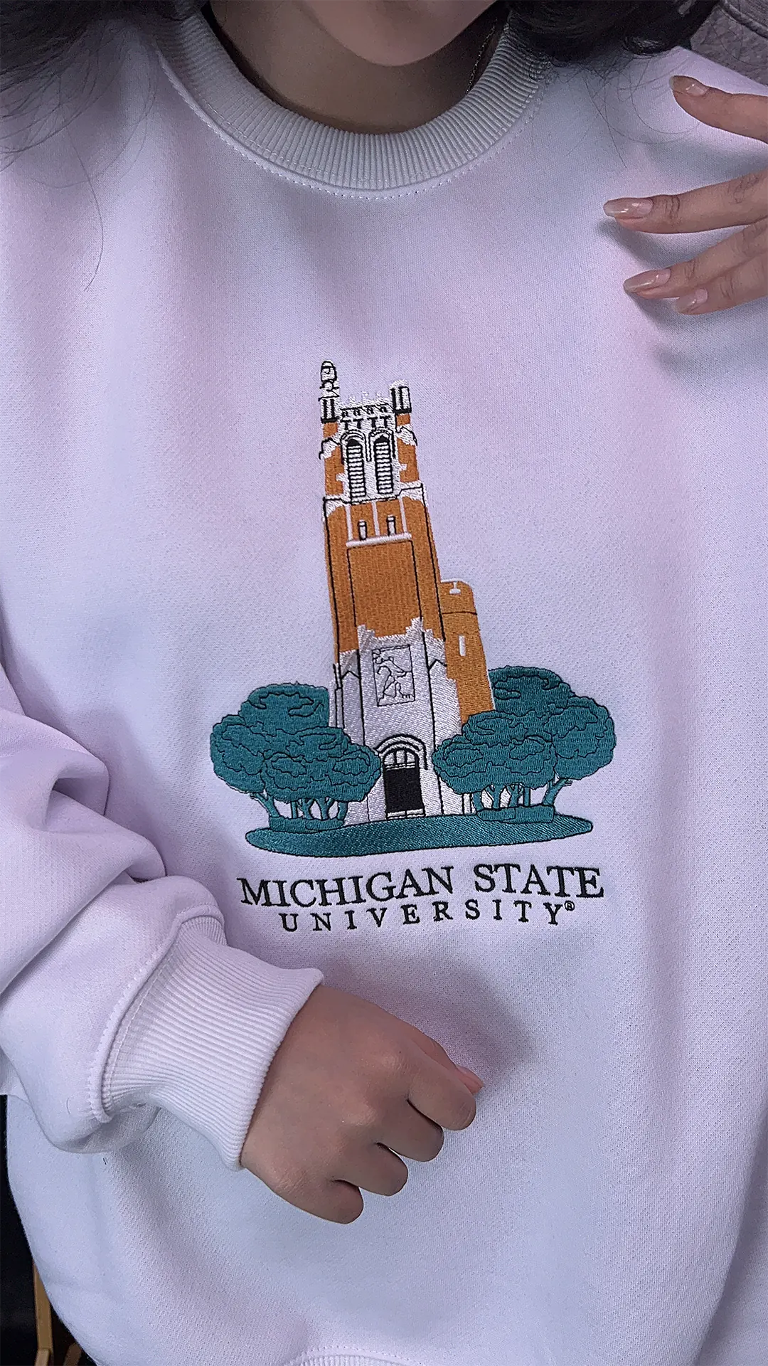 Michigan State University Crewnecks