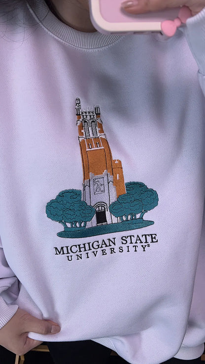 Michigan State University Crewnecks