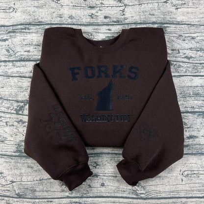 Twilight Sweatshirt: Forks Washington