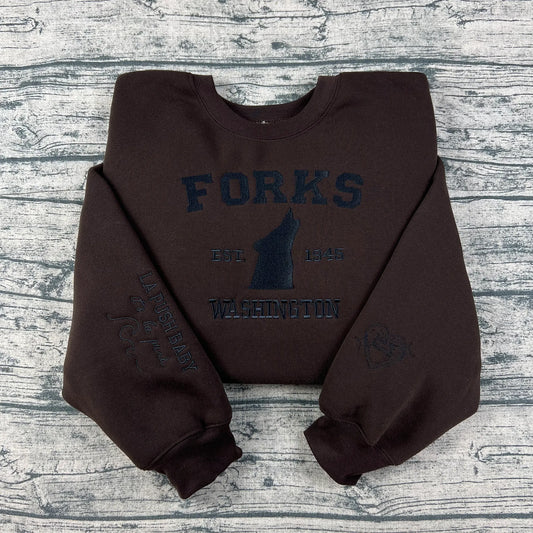 Twilight Sweatshirt: Forks Washington