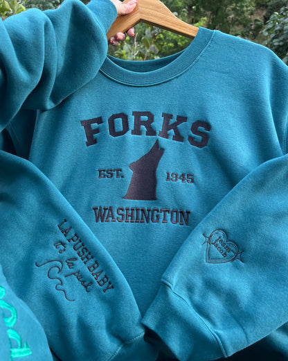 Twilight Sweatshirt: Forks Washington
