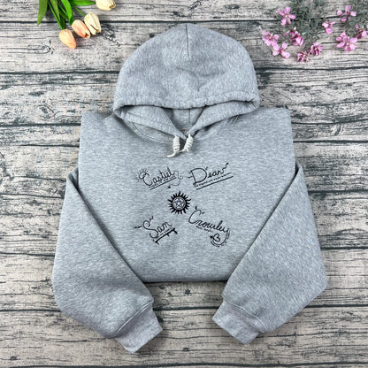 Embroidered Supernatural Sweatshirt