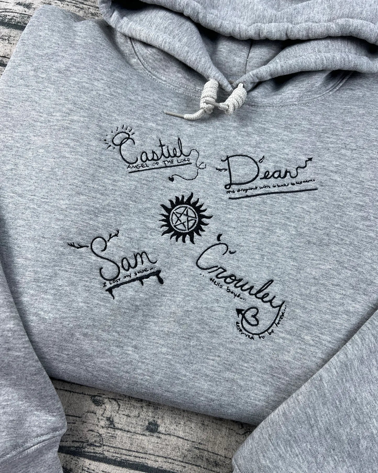 Embroidered Supernatural Sweatshirt