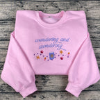 Embroidered Princess Sweatshirt
