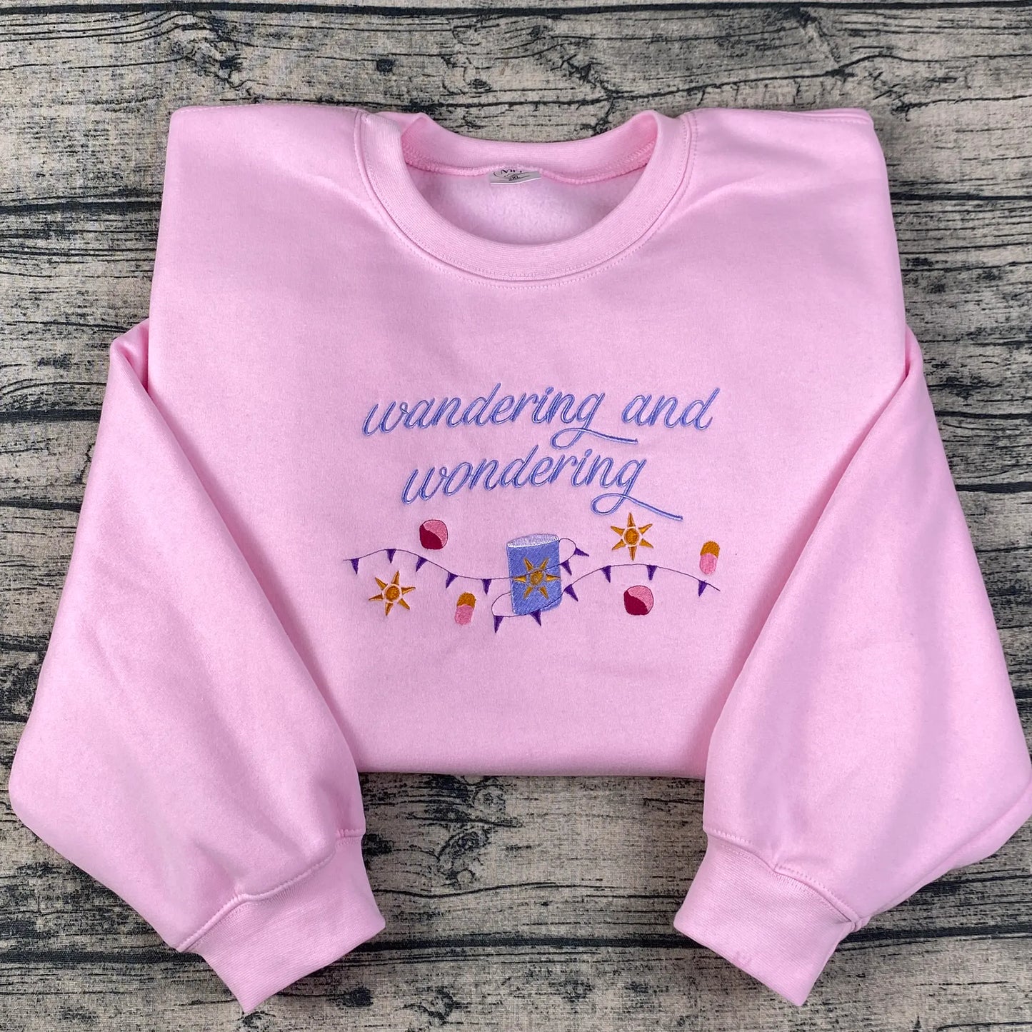 Embroidered Princess Sweatshirt