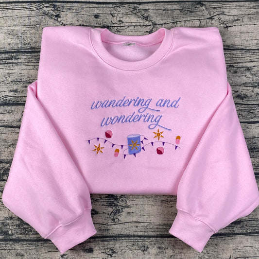 Embroidered Princess Sweatshirt