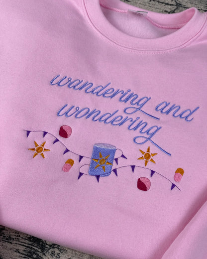 Embroidered Princess Sweatshirt