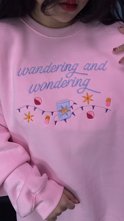 Embroidered Princess Sweatshirt