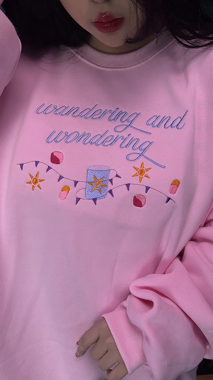 Embroidered Princess Sweatshirt