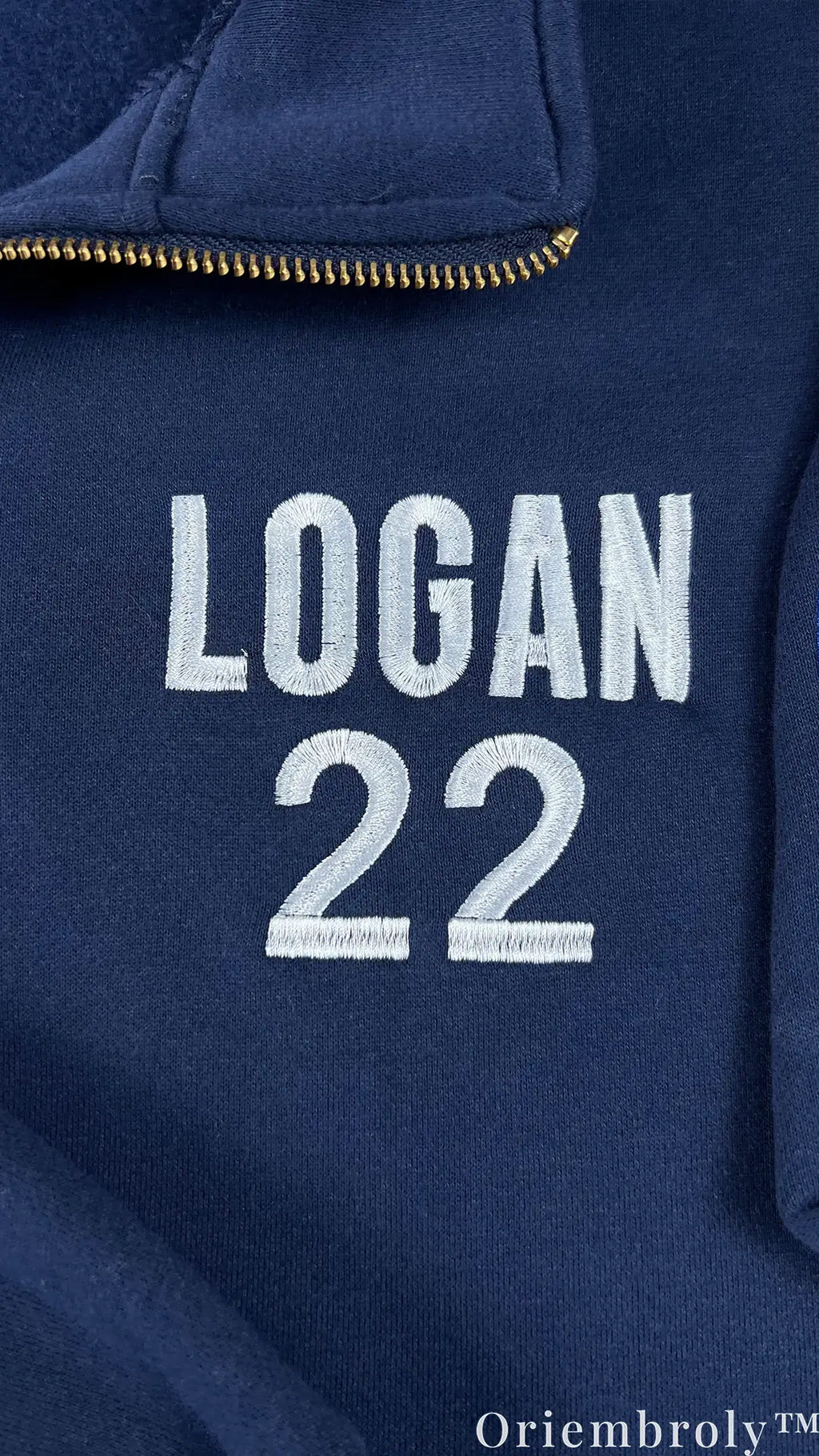 Vintage Varsity Hockey Embroidered Sweatshirt